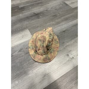 Vintage LL Bean Camouflage Bucket Hat Large Camo Sun Fishing Hat Gorpcore Tan